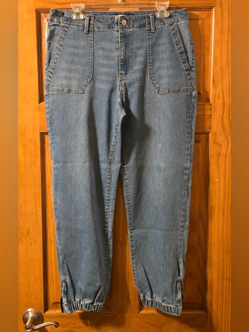 And Now This from Macy's Denim High-waisted Joggers